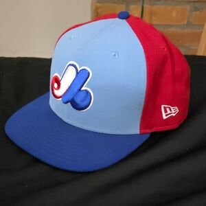 New Era Montreal Expos 59FIFTY Baseball Hat - Size 7.5